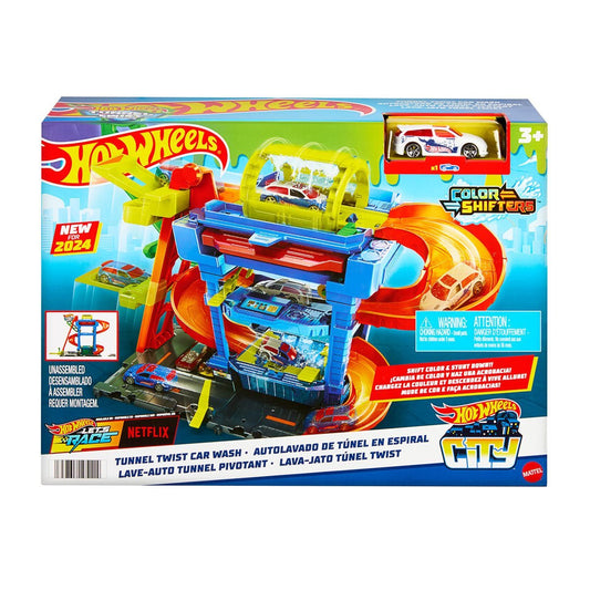 Hot Wheels Let’s Race Tunnel Twist Car Wash