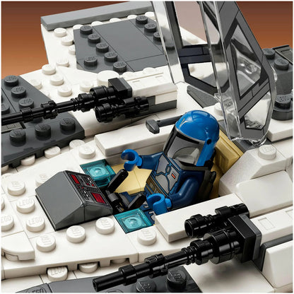 Lego 75348 Star Wars Mandalorian Fang Fighter Vs. Tie Interceptor