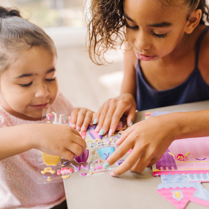 Princess Puffy Sticker Play Set