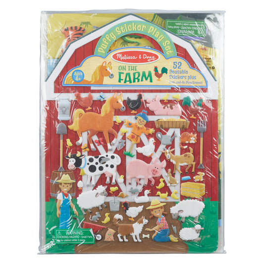 On the Farm Puffy Sticker Play Set