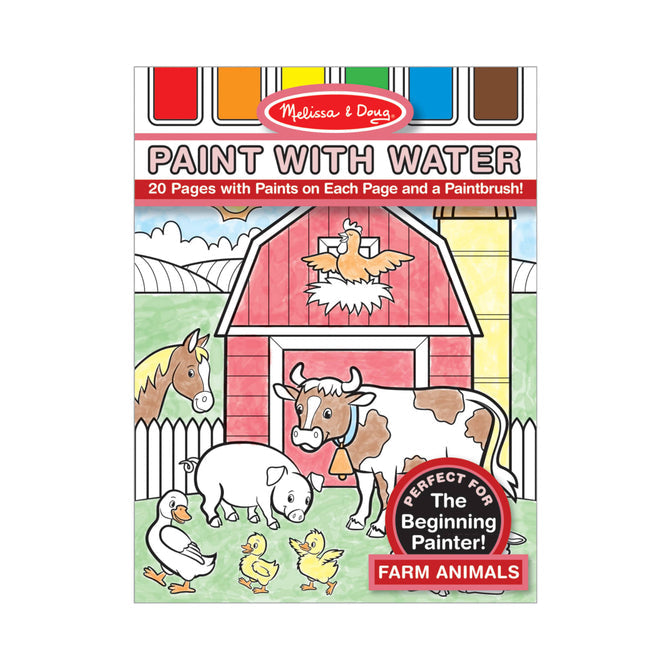 Farm Animals Paint W/ Water