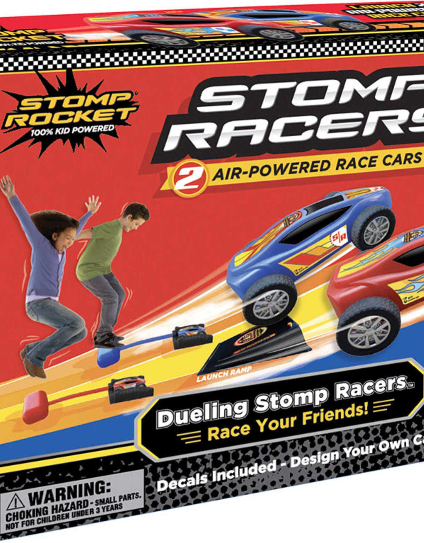 Stomp Racers Air Powered Race Cars by Stomp Rocket