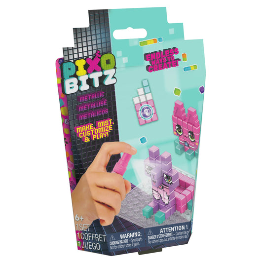 Pixobitz Metallic Pack with 156 Water Fuse Beads