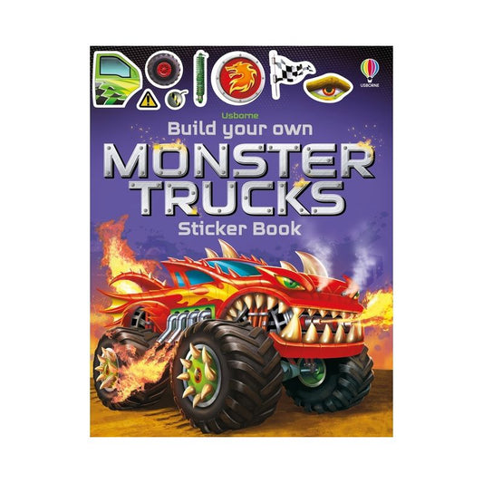 Built Your Own Monster Trucks - Sticker Book