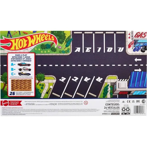 Hot Wheels ABC Racers Set Of 26 Cars With Letters of The Alphabet