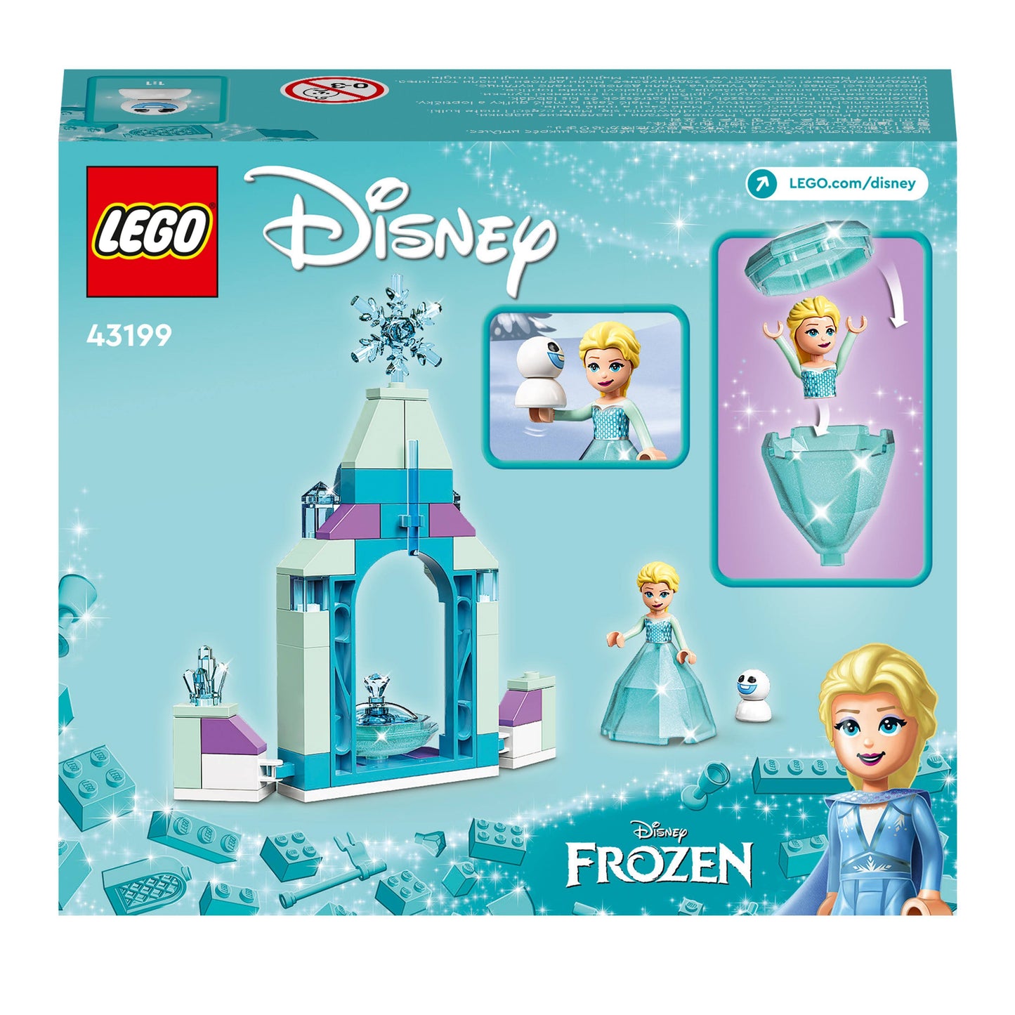 Lego 43199 Disney Elsa’s Castle Courtyard