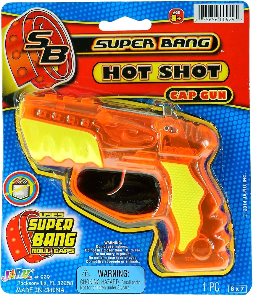 Ja-Ru Super Bang Hot Shot Roll Cap Blaster