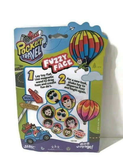 Pocket Travel Fuzzy Face Magnetic Fun