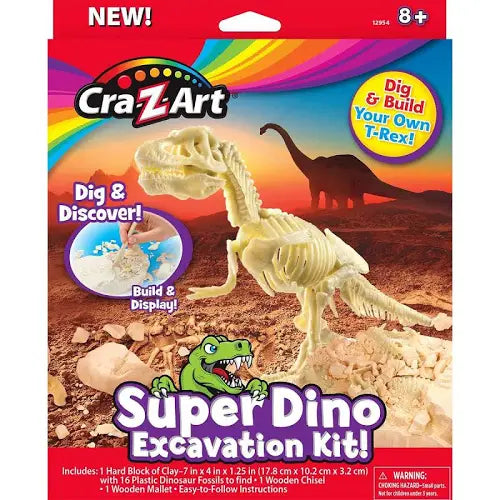 Car-Z-Art Super Dino Excavation Kit