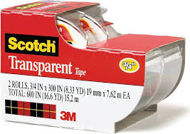 Scotch tape 2 rolls