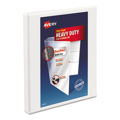 Avery Heavy-Duty View Binder, 1 Inch Customizable Cover