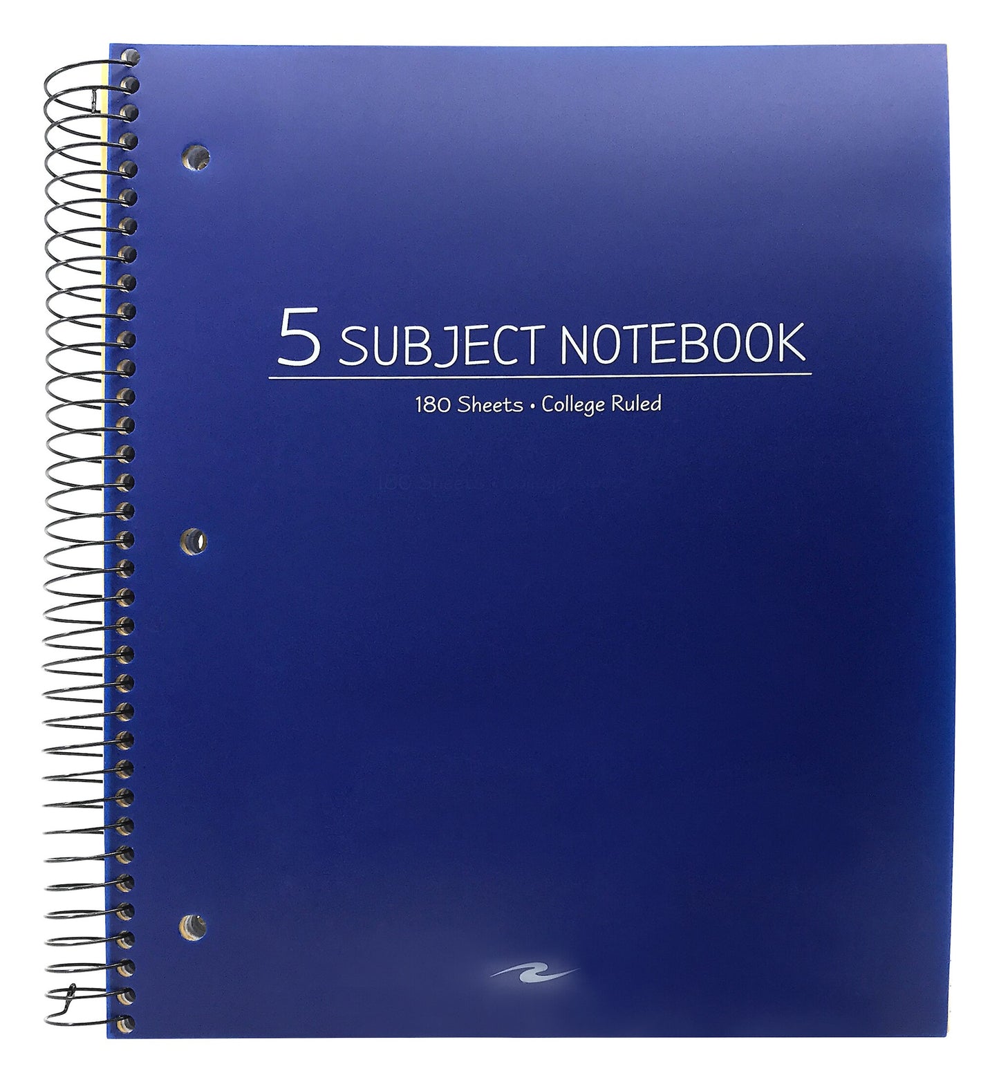 Roaring Spring - College Ruled - 5 Subject Spiral Notebook (11"x 9") 180 Sheets