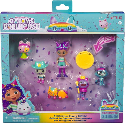 Gabby’s Dollhouse Cat-Errific Celebration Figure Gift Set