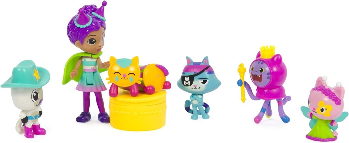 Gabby's Dollhouse Cat-Errific Celebration Figure Gift Set – Big