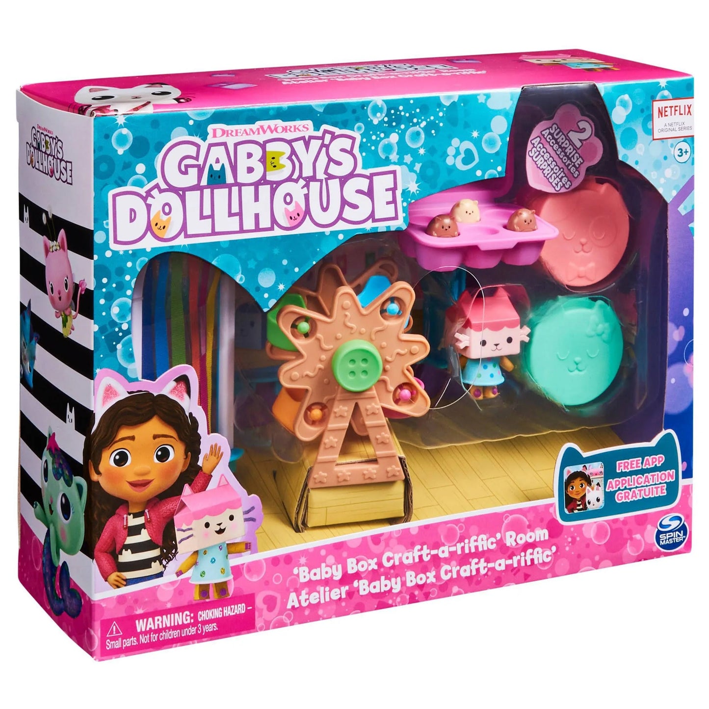 Gabby’s Dollhouse ‘Baby Box Craft-a-riffic’ Room