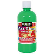 Sargent Art Neon Tempera Paint