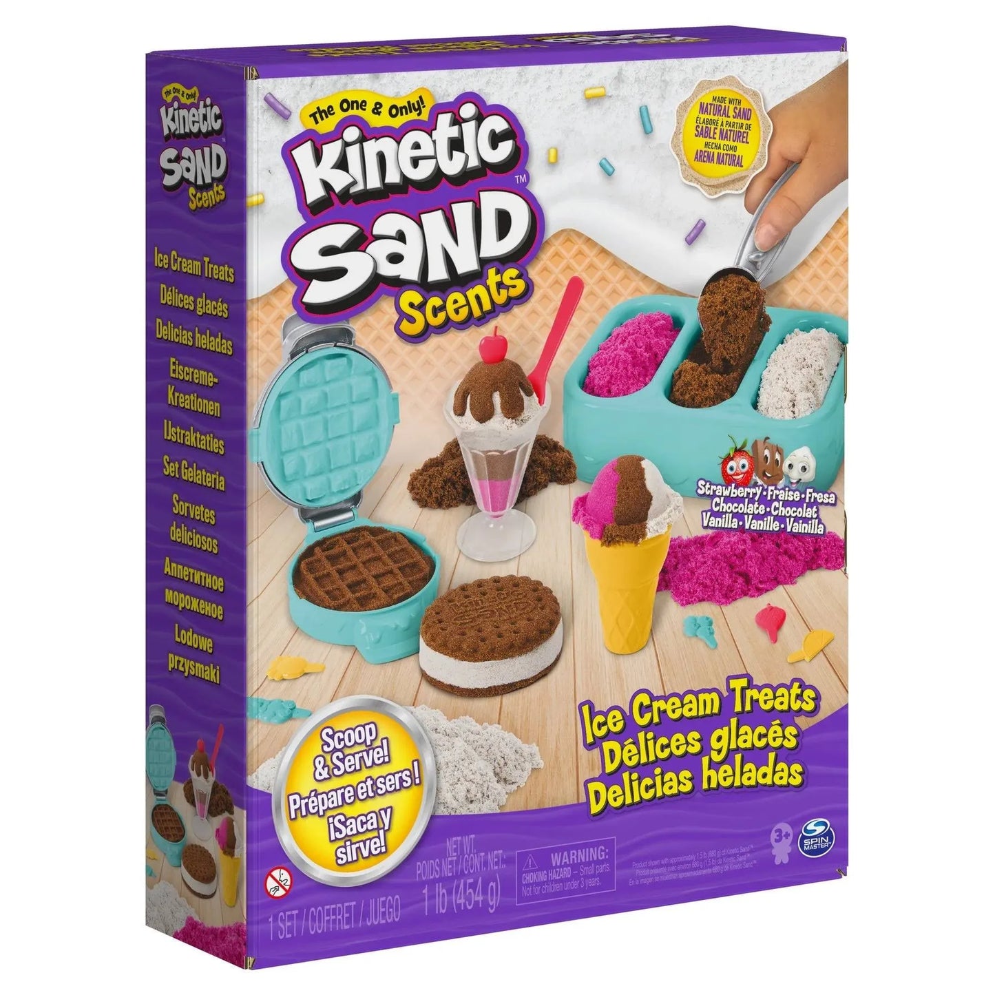 Kinetic Sand Scents Ice Cream Treats Playset