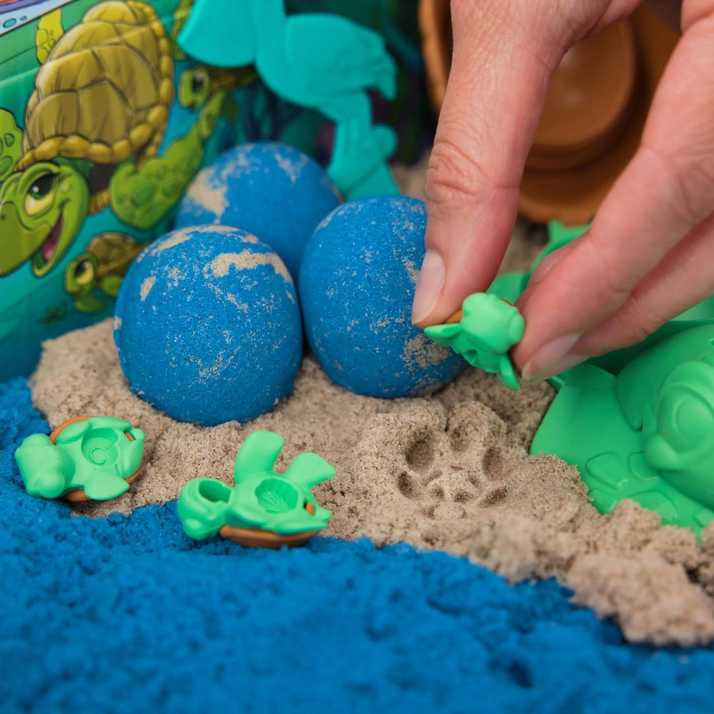 Kinetic Sand Turtle Beach Set