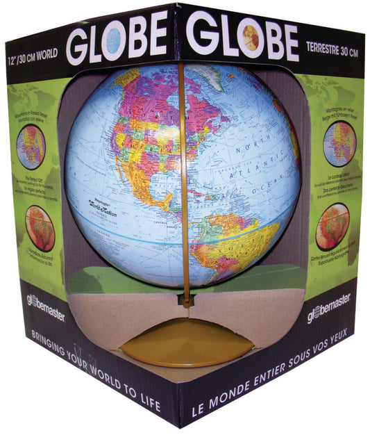 Explorer 12″ Blue English Desk – Replogle Globes