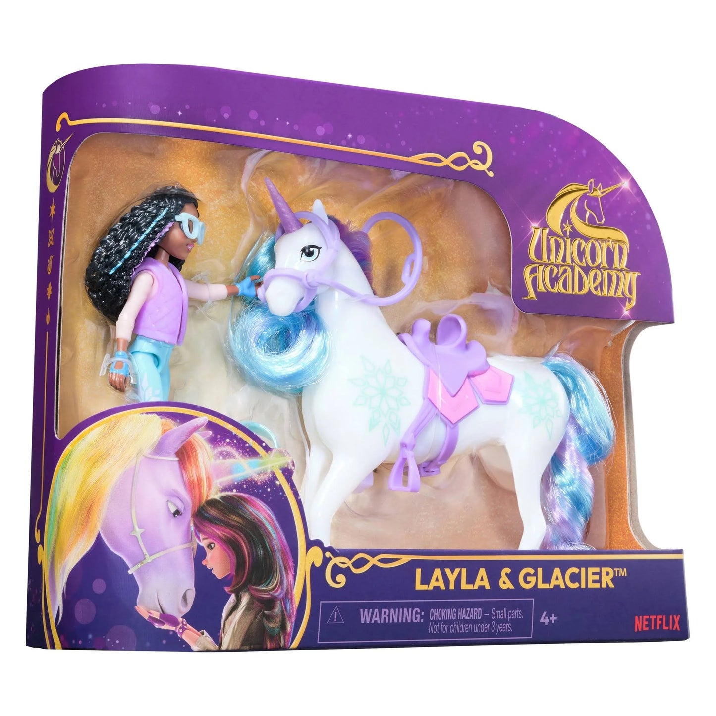 Unicorn Academy Layla & Glacier Set