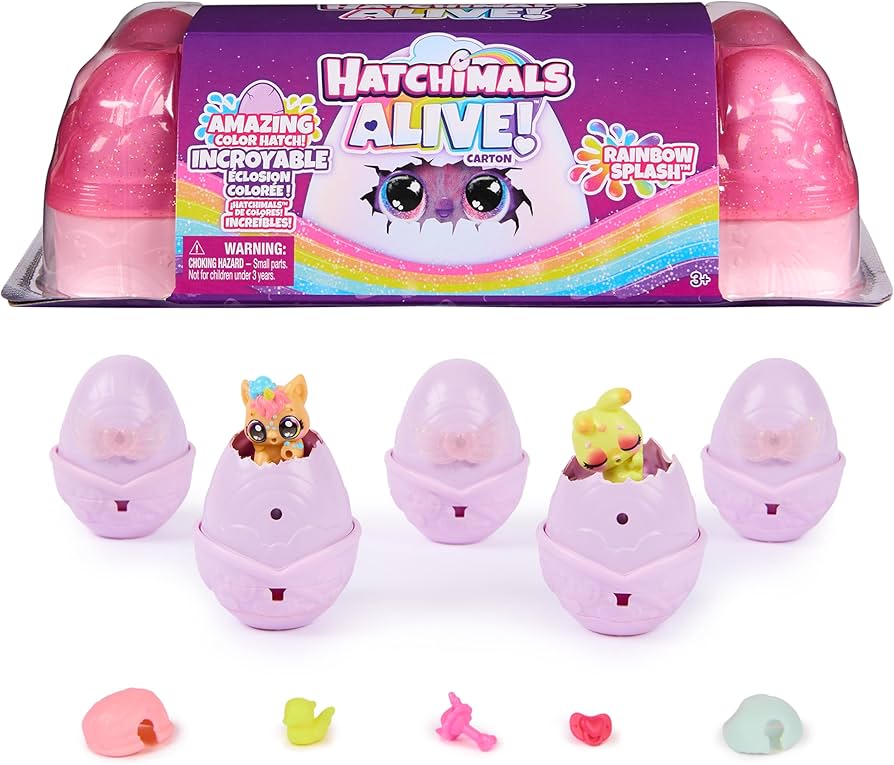 Hatchimals Alive! Carton Rainbow Splash