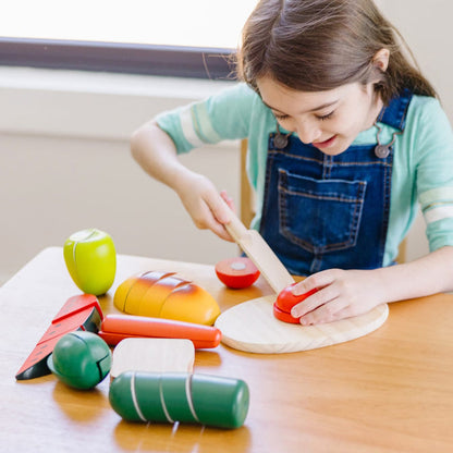 Melissa & Doug Wooden Cutting Food