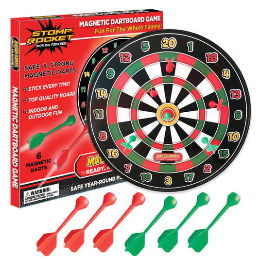 Stomp Rocket Magnetic Dartboard Game