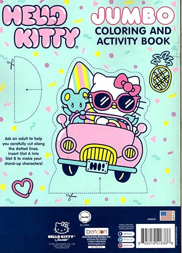 Hello Kitty - Coloring & Activity Book - Bendon