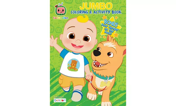 Bendon Cocomellon Coloring & Activity Book