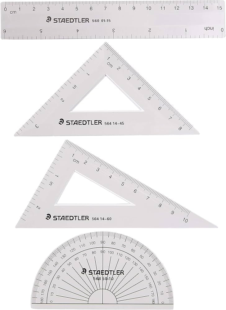 Math set 4 pieces