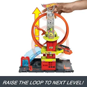 Hot Wheels Super Loop Fire Station