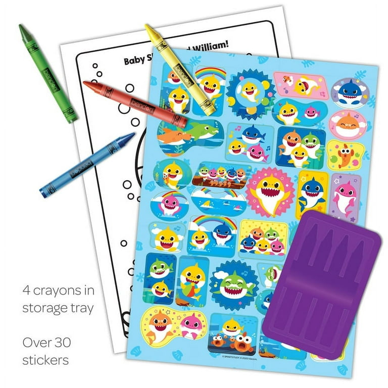 Bendon Baby Shark Coloring & Activity Book