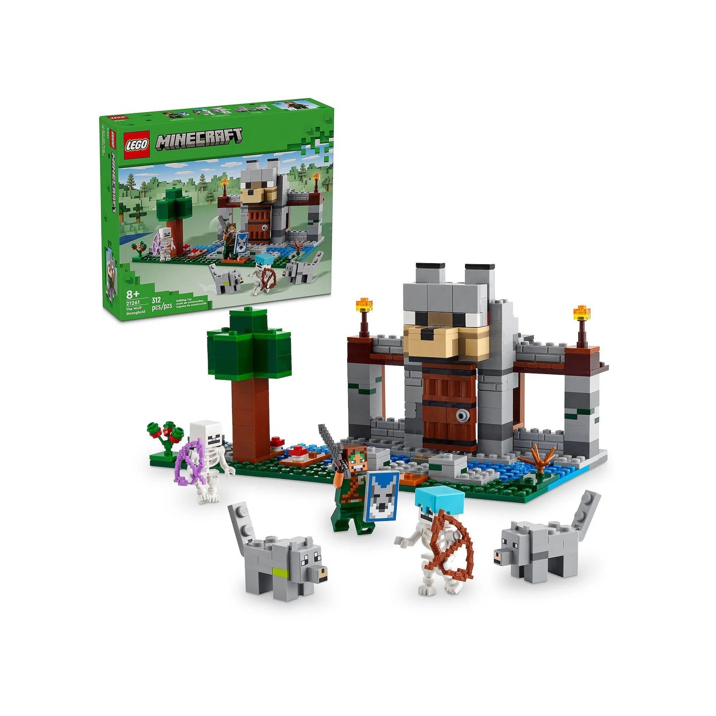 LEGO 21261 Minecraft The Wolf Stronghold