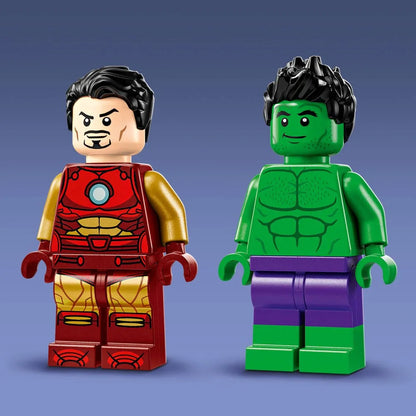 LEGO Marvel 76287 Iron Man with Bike and The Hulk