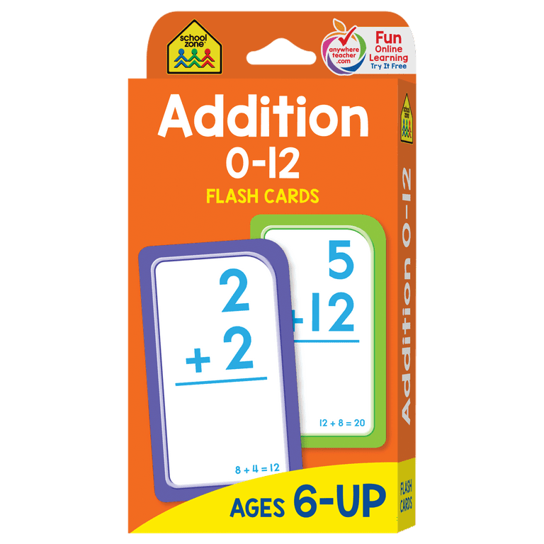 School Zone Mathematics Flash Cards