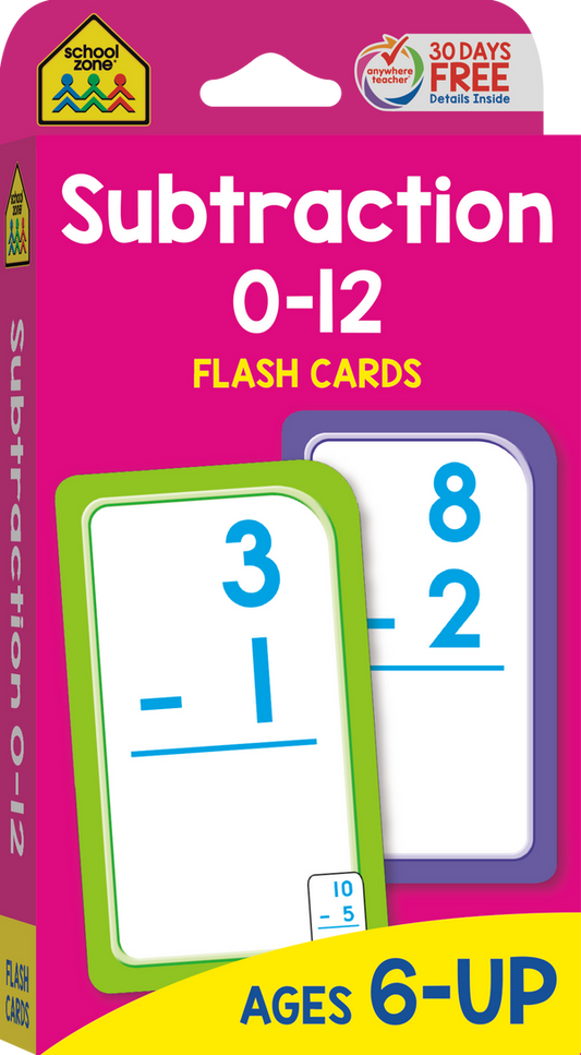 School Zone Mathematics Flash Cards