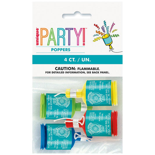 Unique Party Poppers