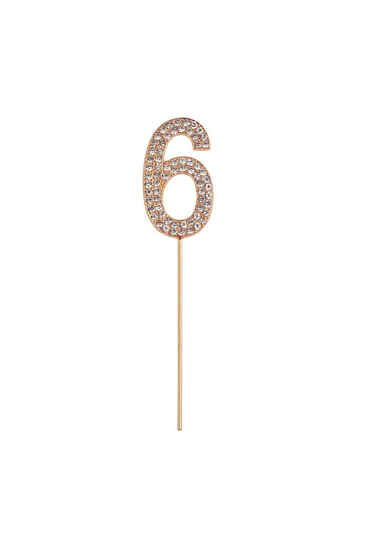 Rhinestone Cake Topper Numbers - Party - Great Pretenders