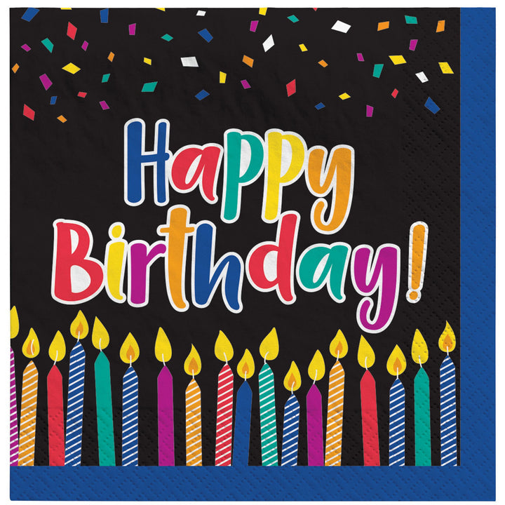 Amscan Happy Birthday Paper Napkins (16 Ct)