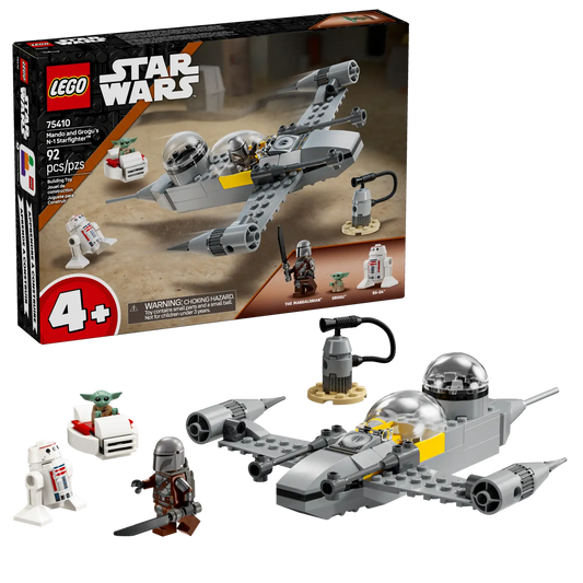 LEGO Star Wars 75410 Mando and Grogu’s N-1 Starfighter
