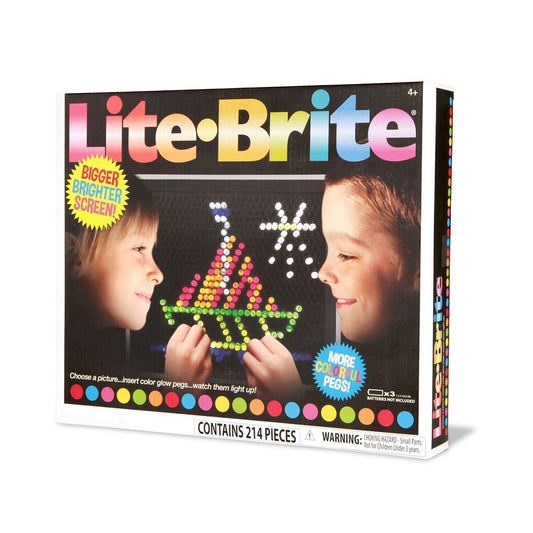 Lite-Brite Ultimate Classic Retro & Vintage Toys Colorful Pegs