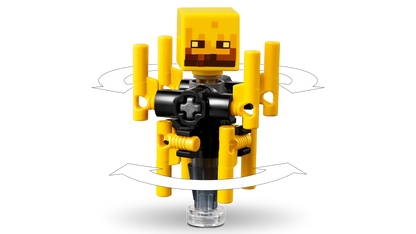 LEGO Minecraft 21266 The Nether Lava Battle