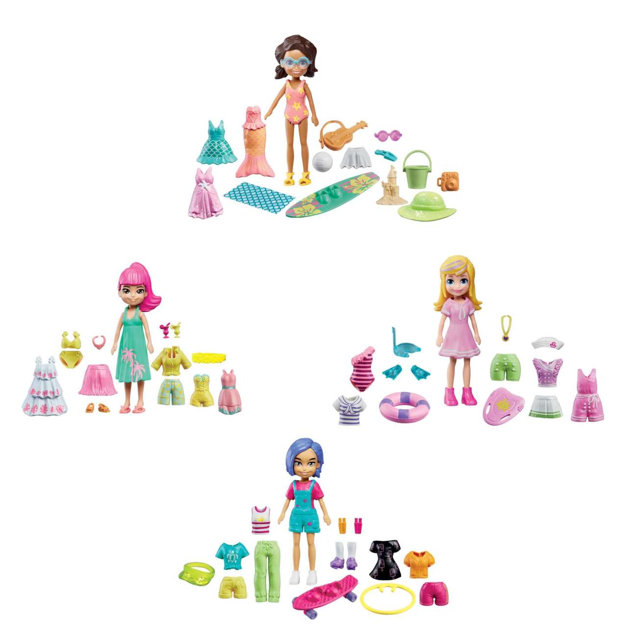 Polly Pocket Splashin' Style Fashion Pack