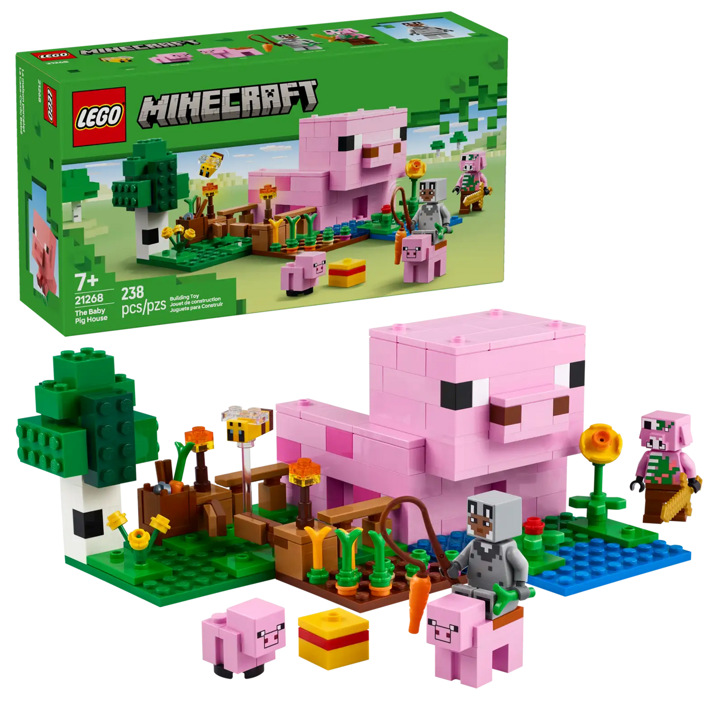 LEGO Minecraft 21268 The Baby Pig House