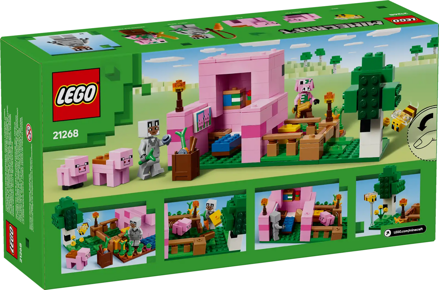 LEGO Minecraft 21268 The Baby Pig House