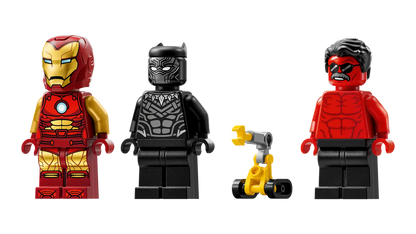 LEGO Marvel 76310 Iron Man & Black Panther vs. Red Hulk
