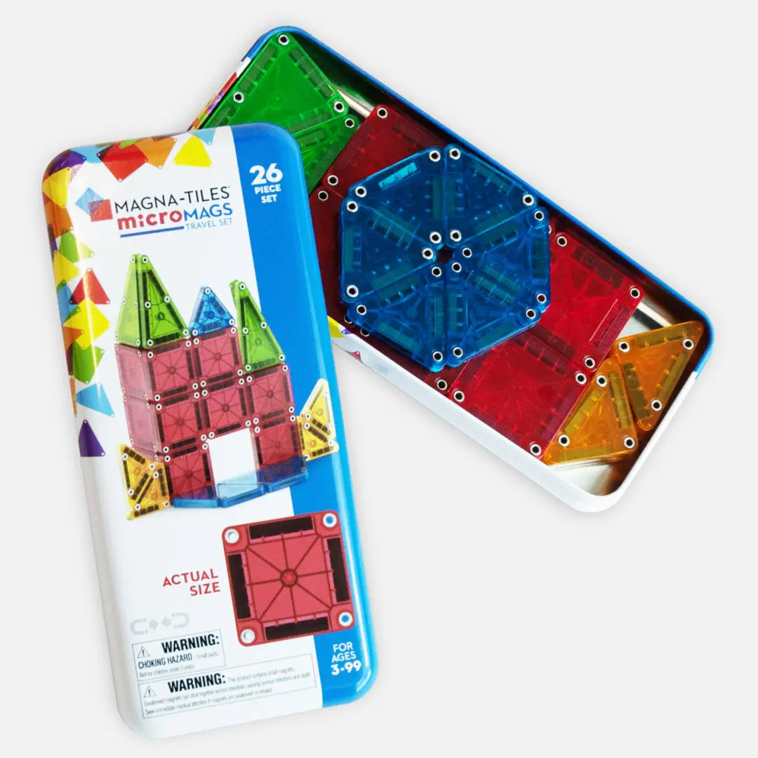 Magna-Tiles Space MicroMags Travel Set- 26 pieces