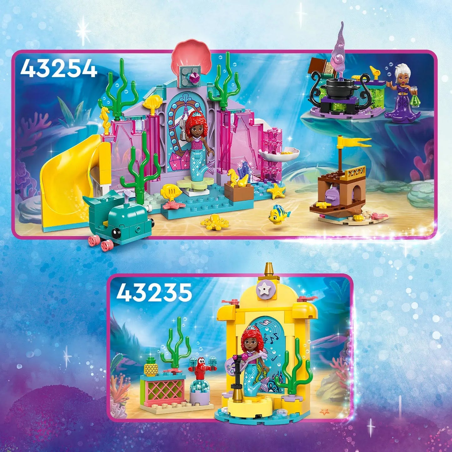 LEGO Disney 43254 Ariel’s Crystal Cavern