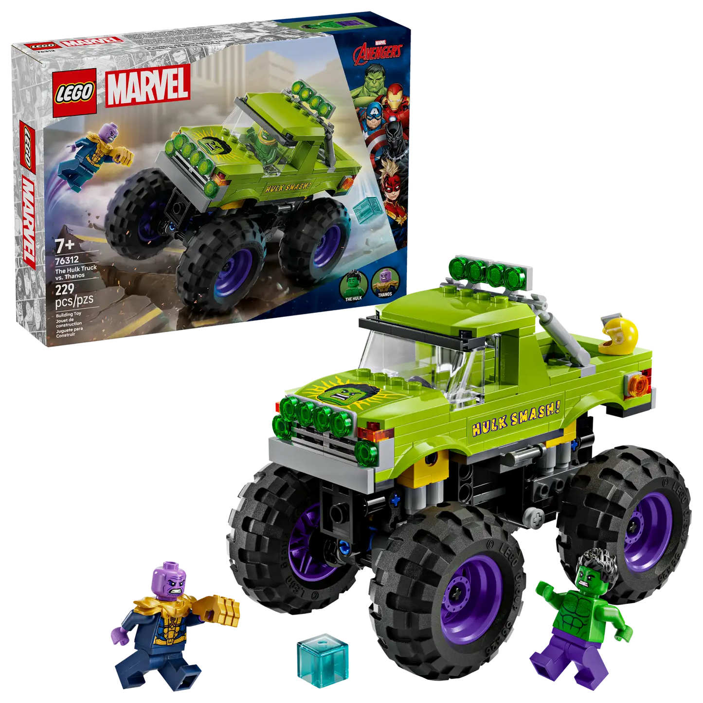 LEGO 76312 The Hulk Truck VS. Thanos