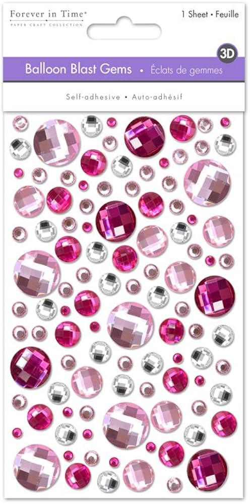 Balloon Blast Gem Stickers